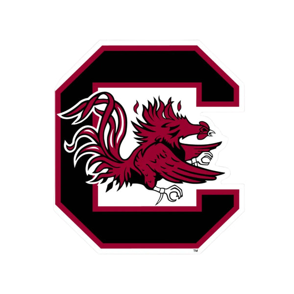 South Carolina Gamecocks Block C 6 Inch Decal