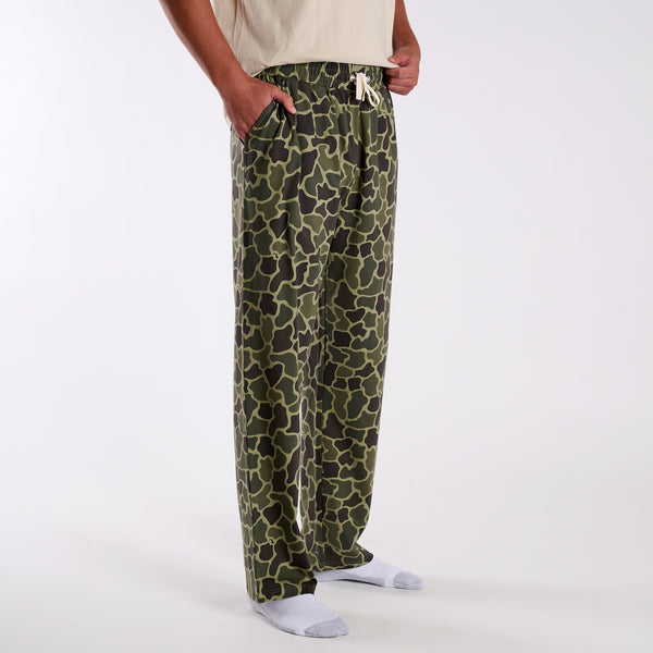 Men's Pajama Pants in Brush Camo