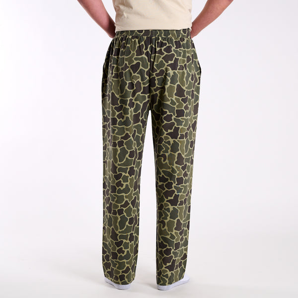 Men's Pajama Pants in Brush Camo