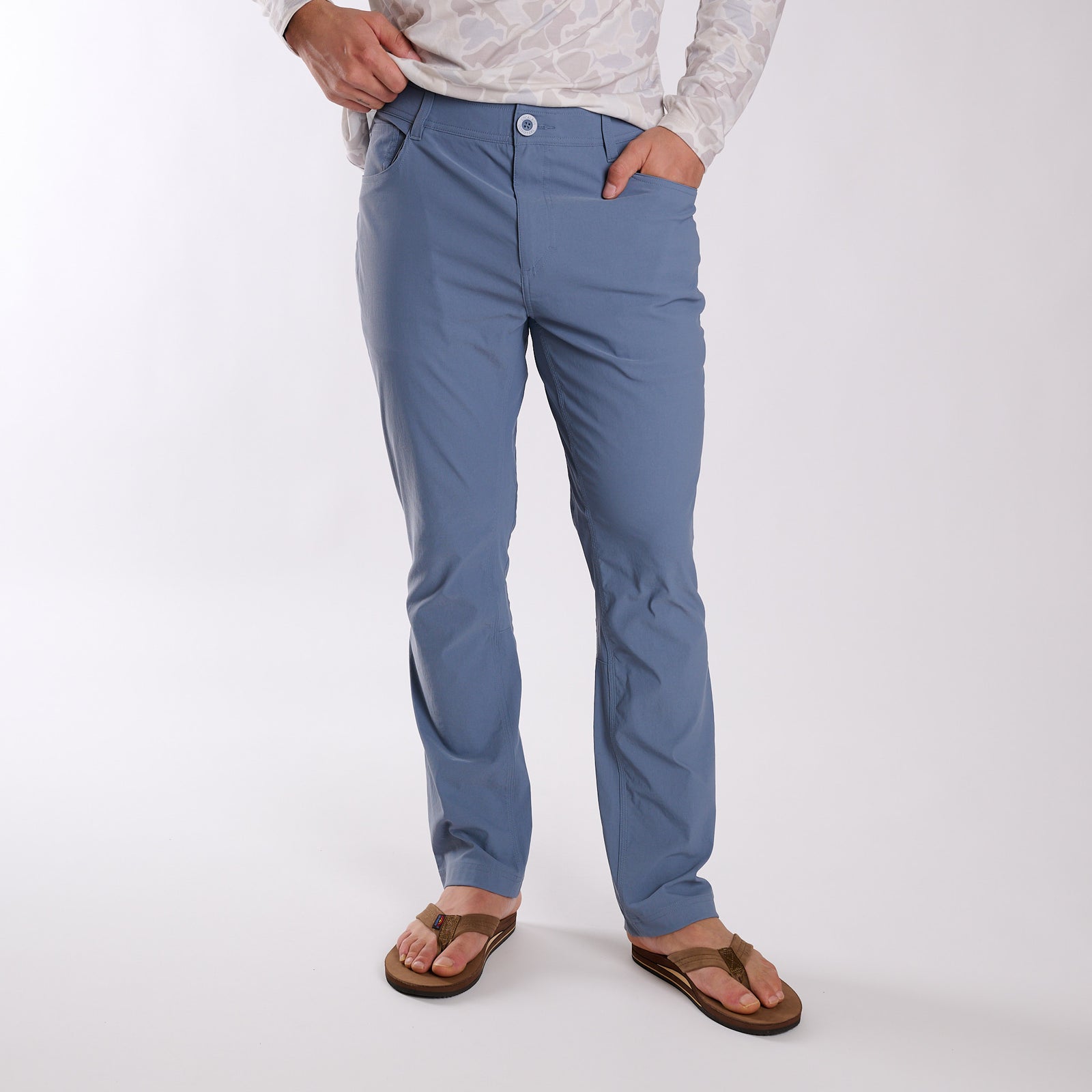 Commuter Pants in Steel Blue