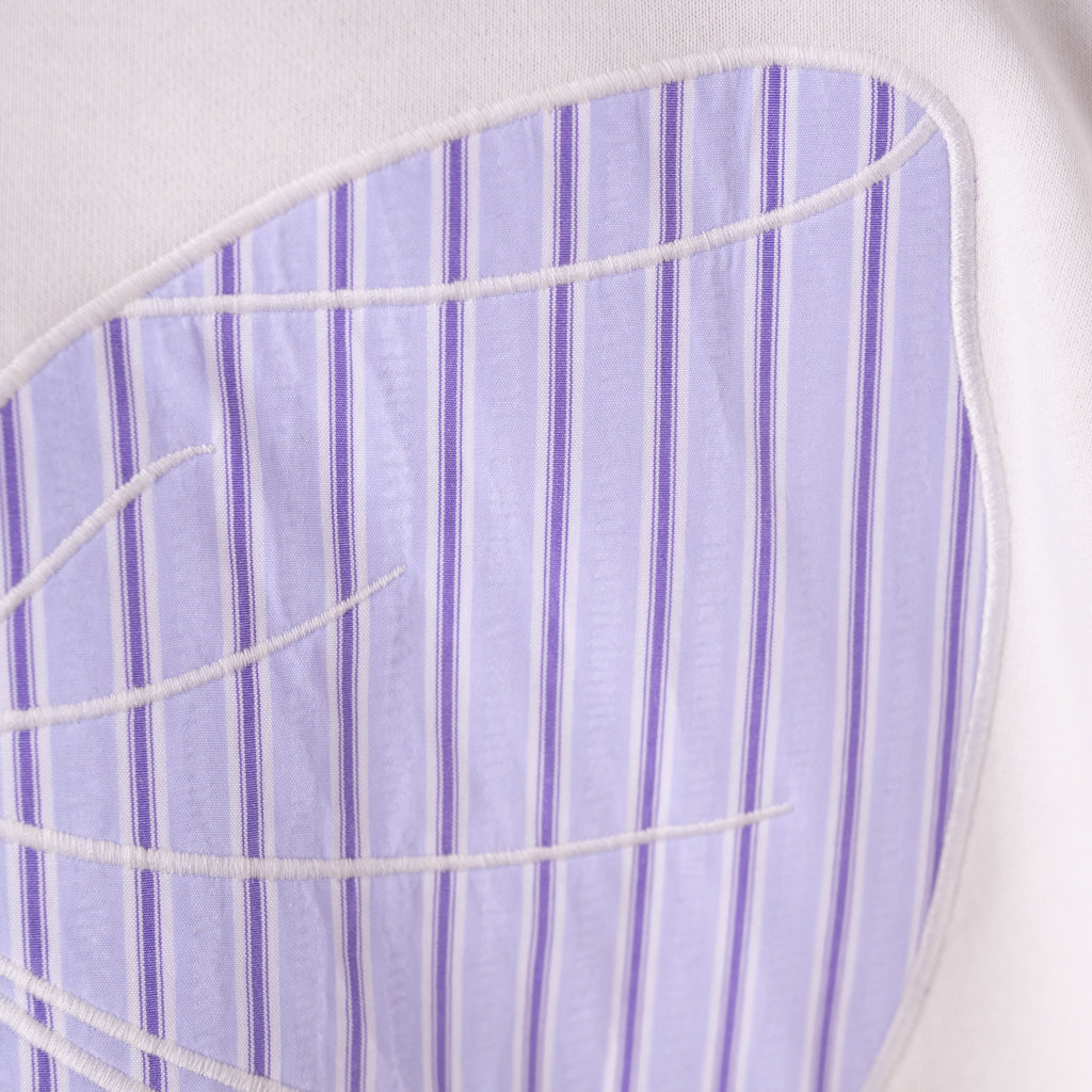 Women's Bow Patch Crewneck Sweatshirt Periwinkle