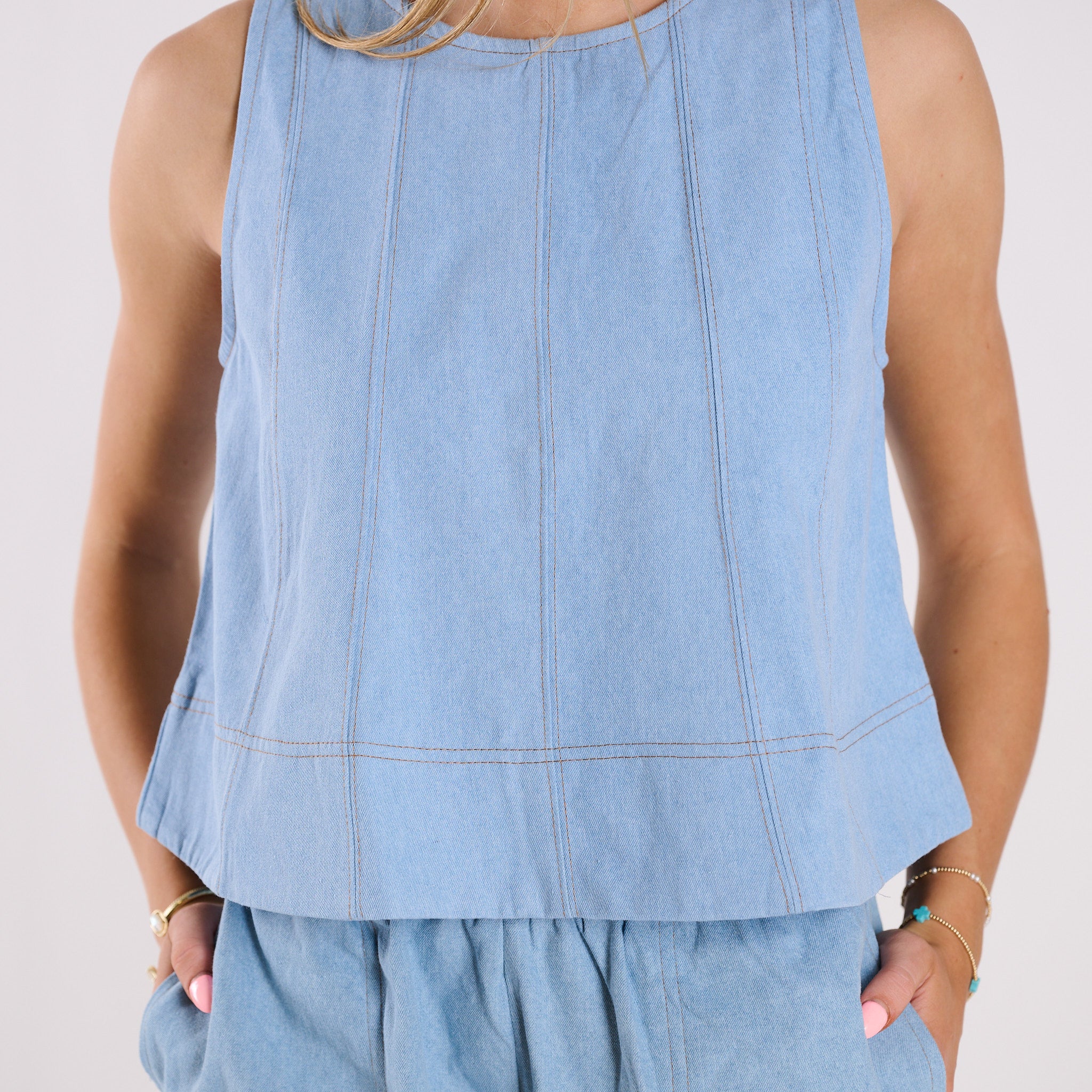 A-Line Stitch Tank
