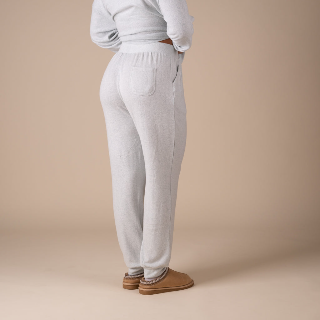 Hacci Lounge Joggers in Heathered Mint