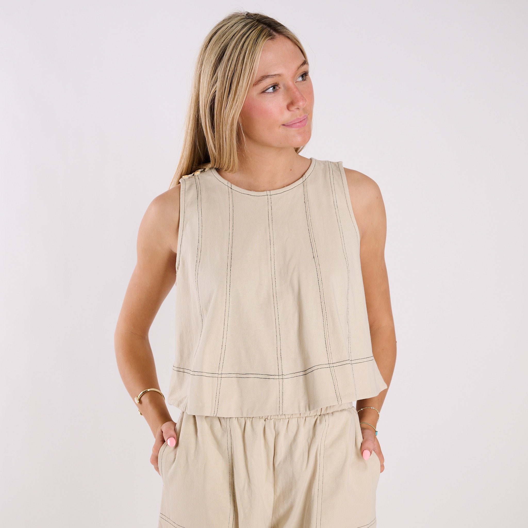 A-Line Stitch Tank