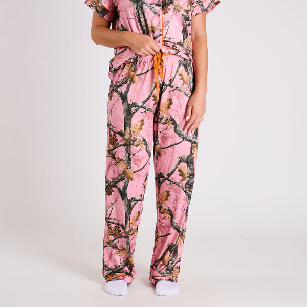 Pink Camo Pajama Set