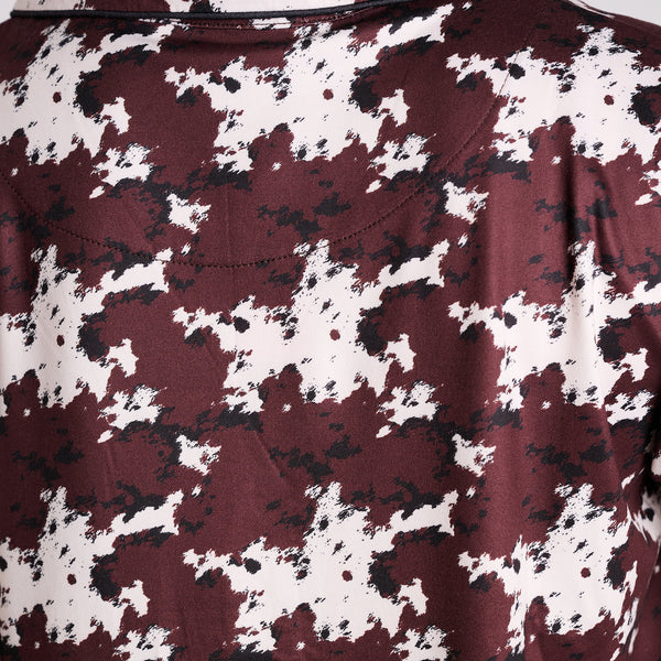 Cow Print Pajama Set