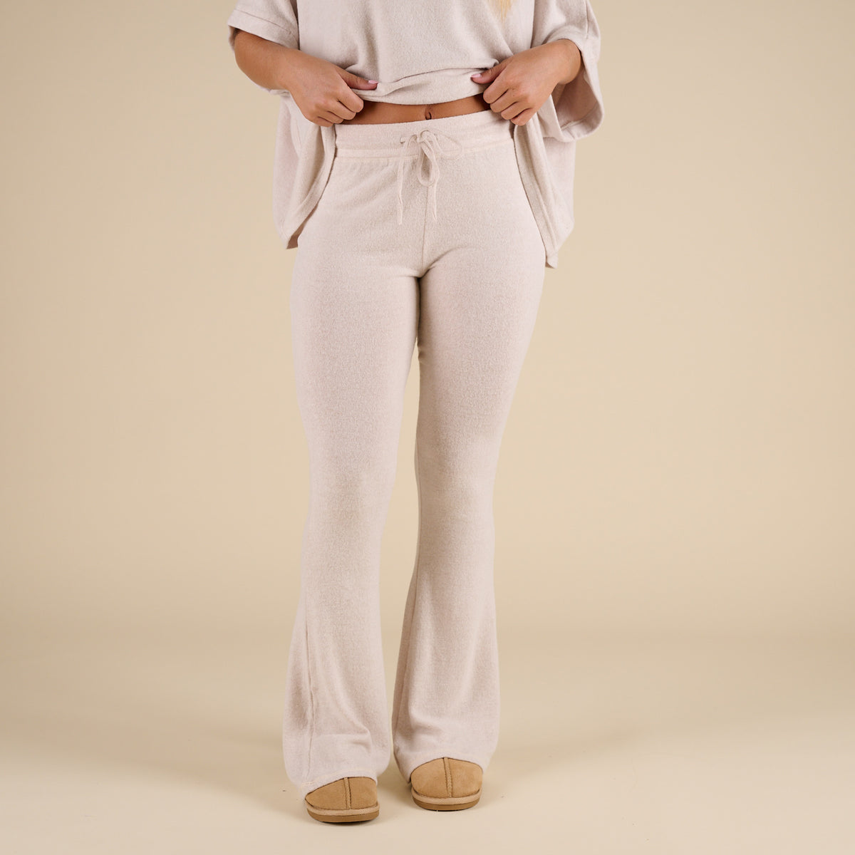 Flare Leg Hacci Lounge Pants