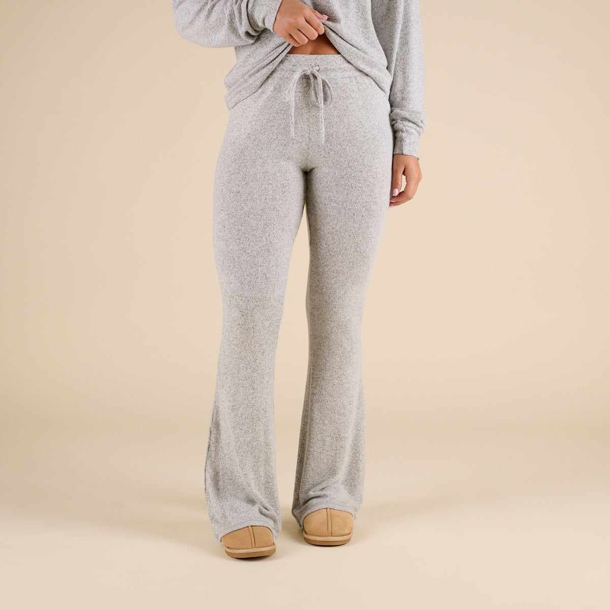 Flare Leg Hacci Lounge Pants