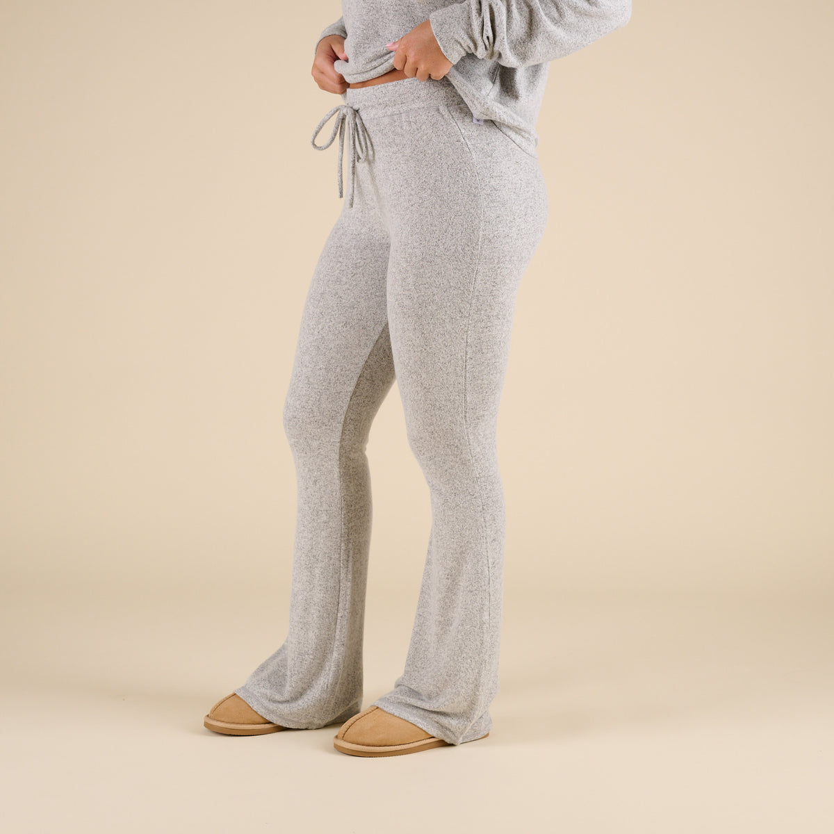 Flare Leg Hacci Lounge Pants