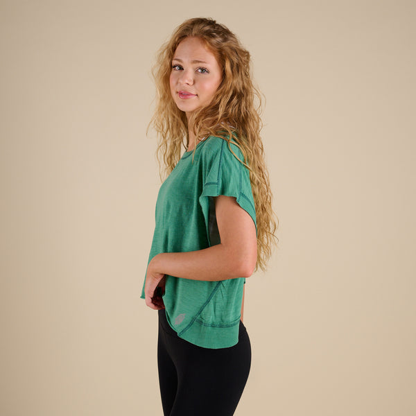 FP Movement My Time Tee in Heritage Green