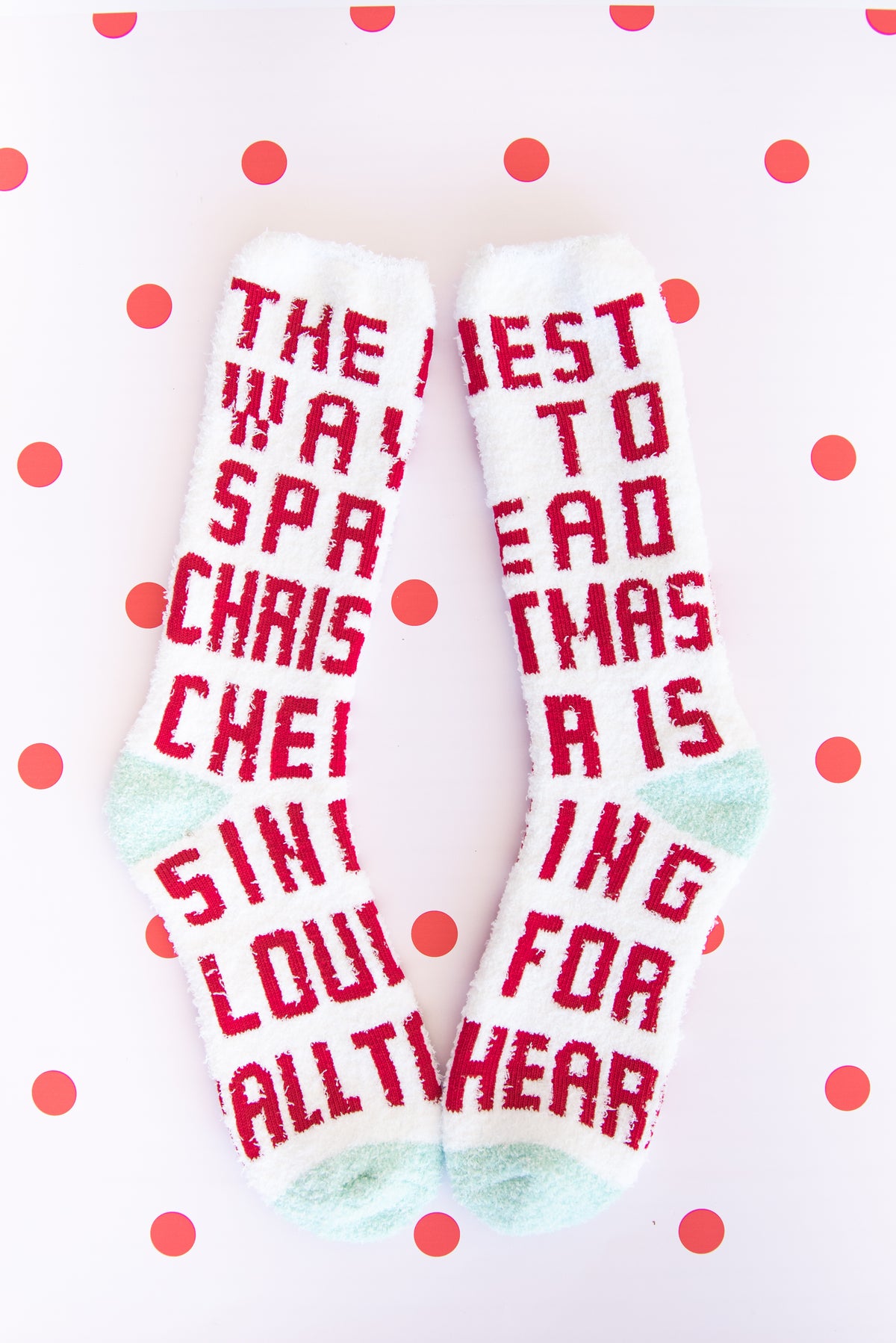 Soft &amp; Cozy Christmas Cheer Socks