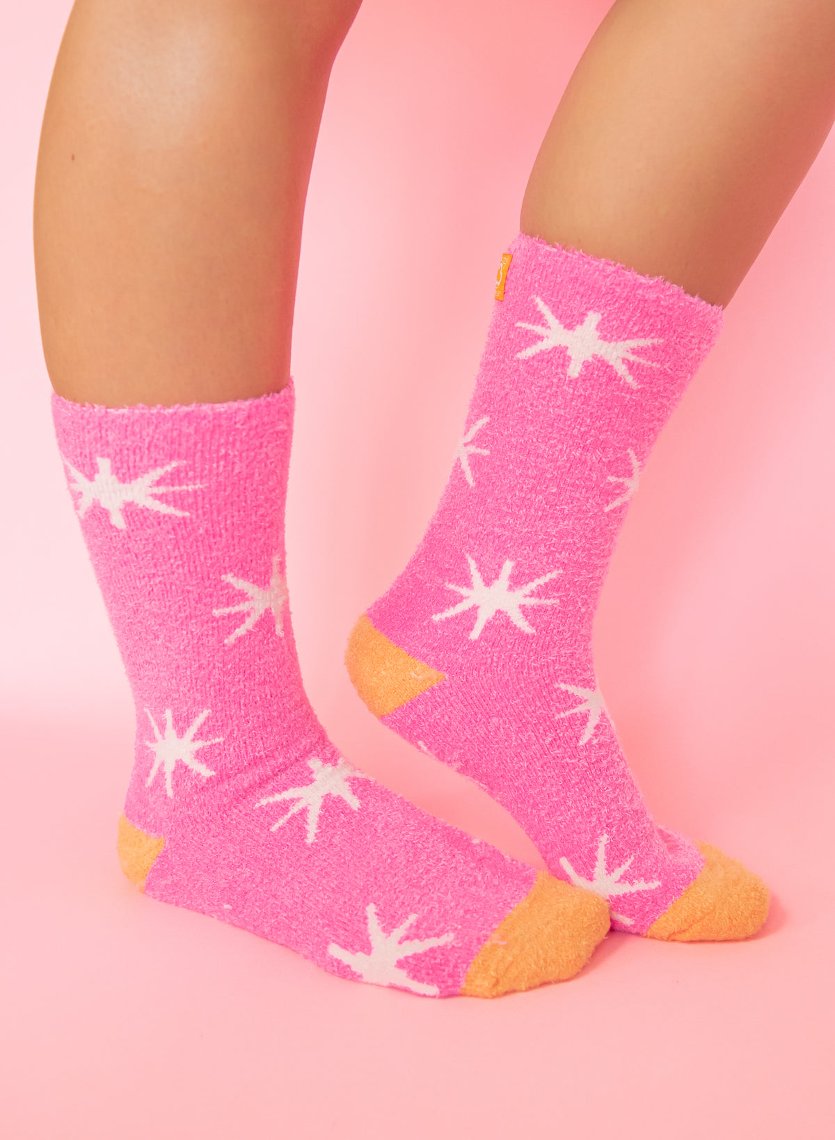 Soft &amp; Cozy Starburst Azalea Socks