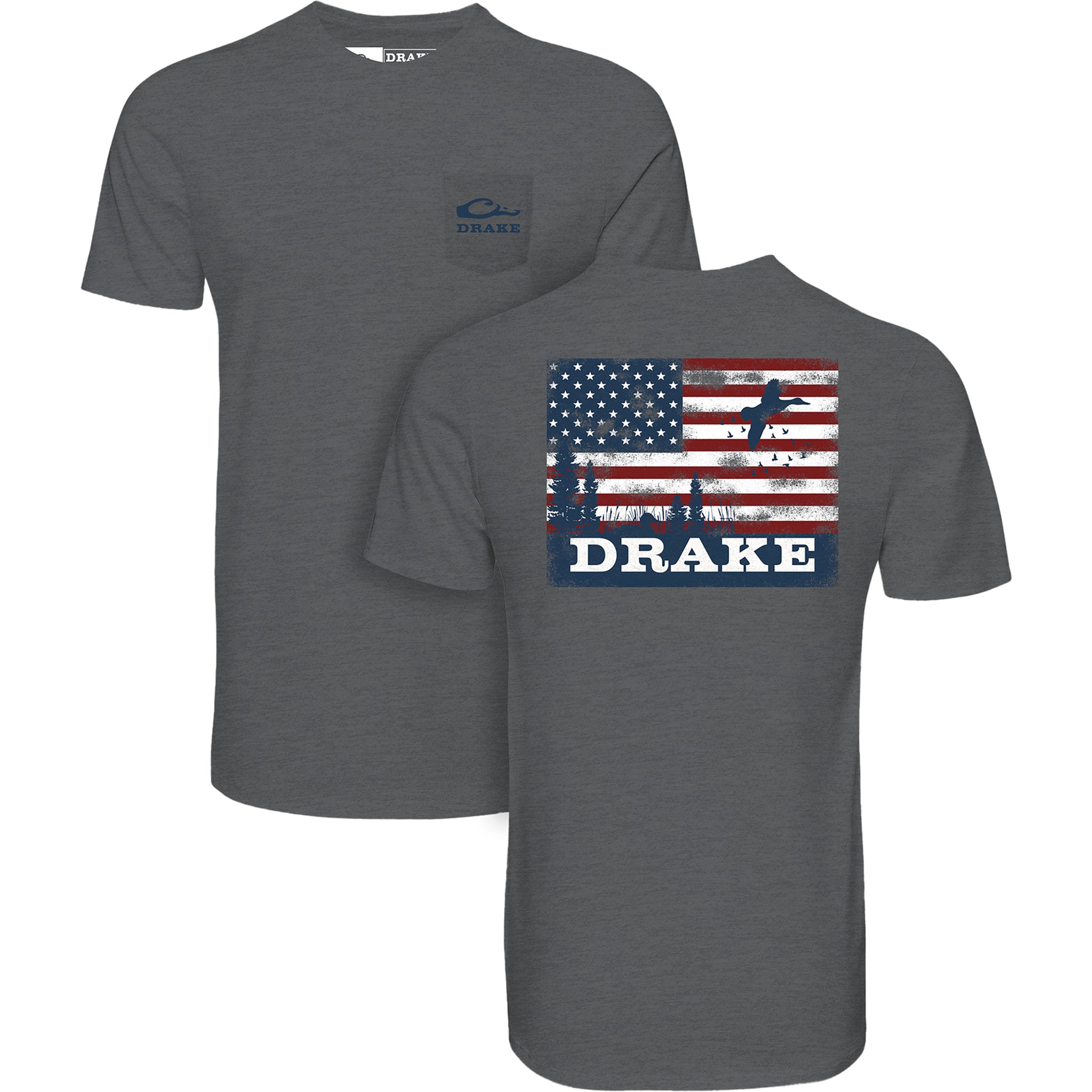 Americana Scenic Flight Short Sleeve T-Shirt