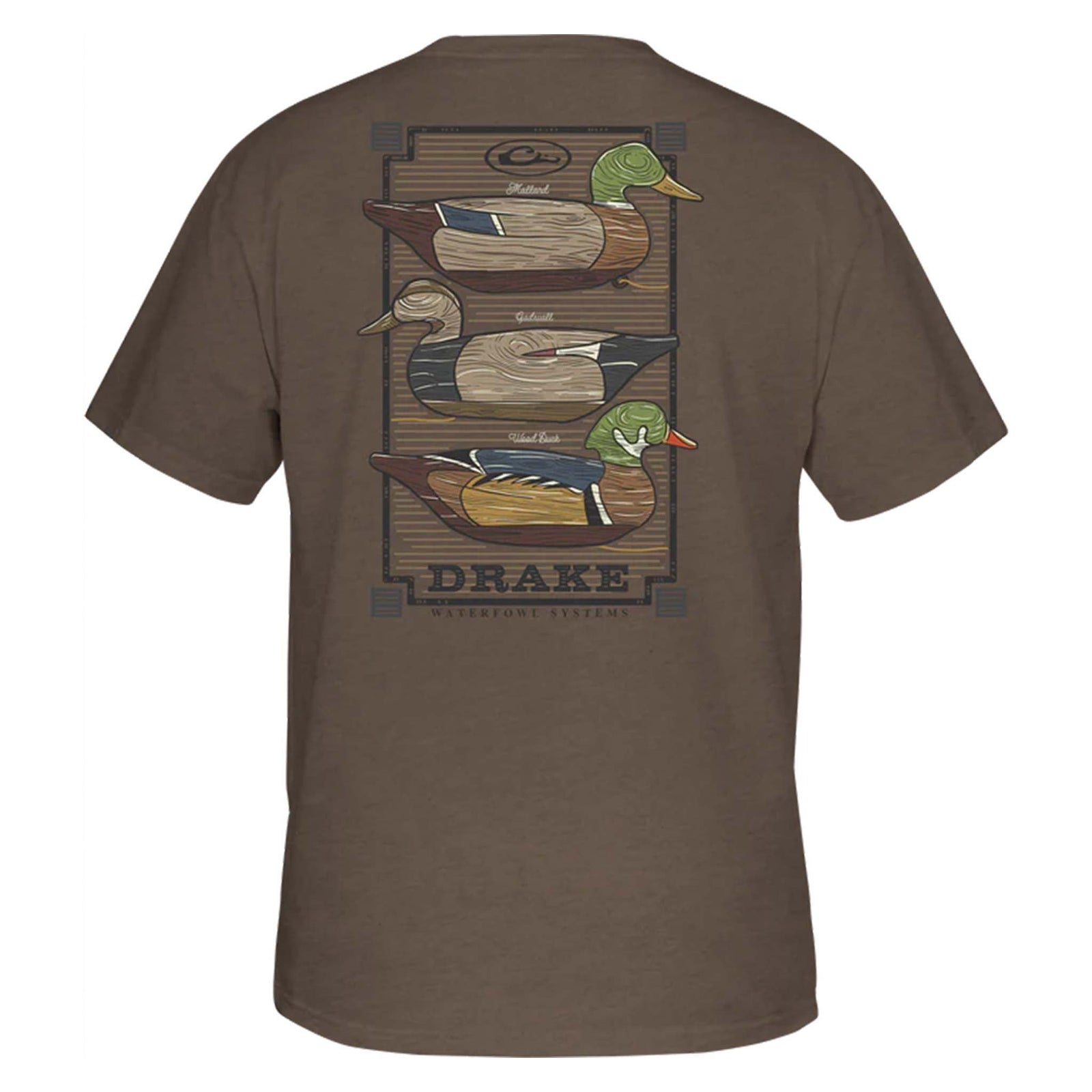 Vintage Decoy Stack Short Sleeve T-Shirt