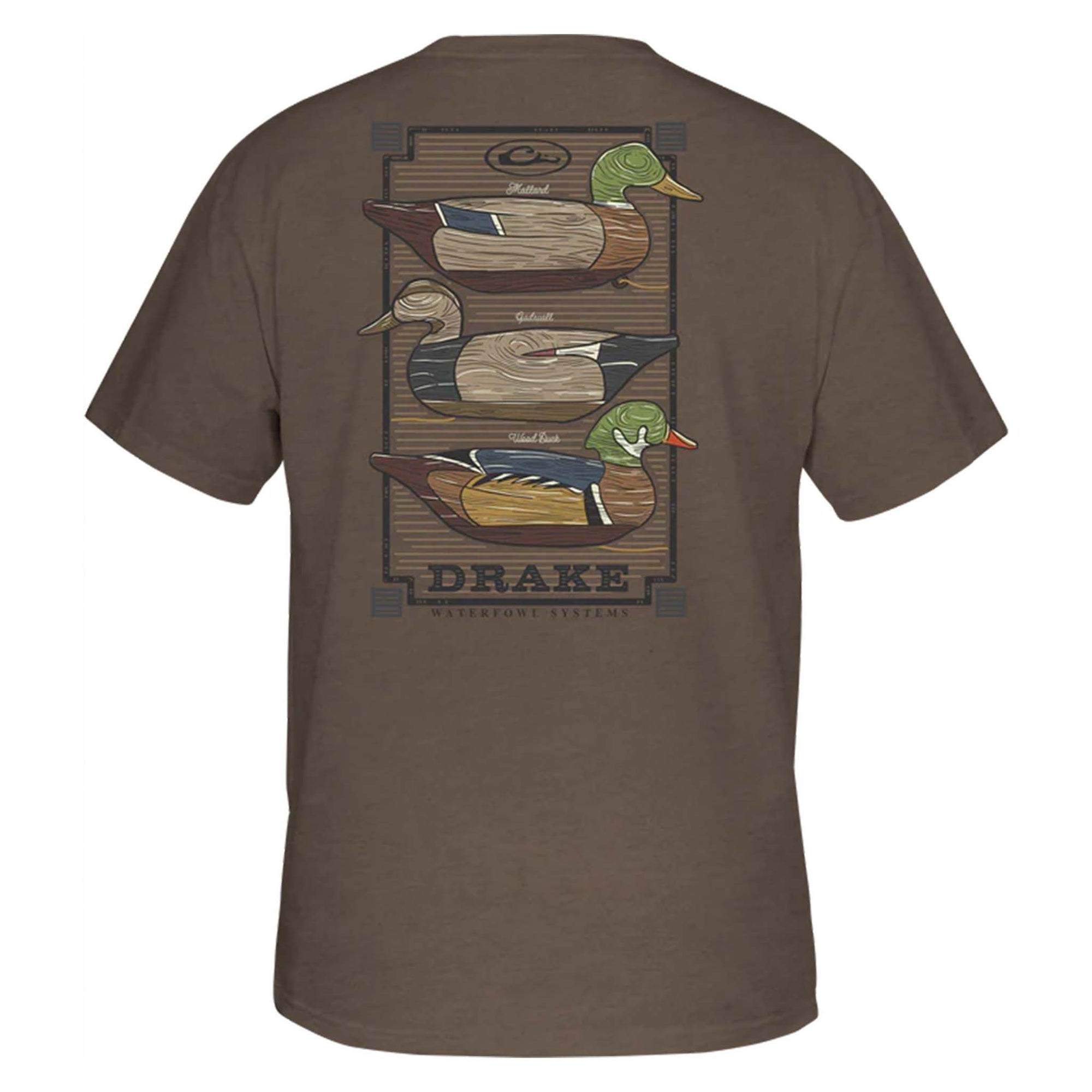 Vintage Decoy Stack Short Sleeve T-Shirt