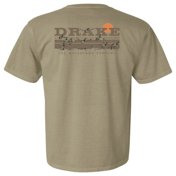 Sunrise Flight Pocket Short Sleeve T-Shirt