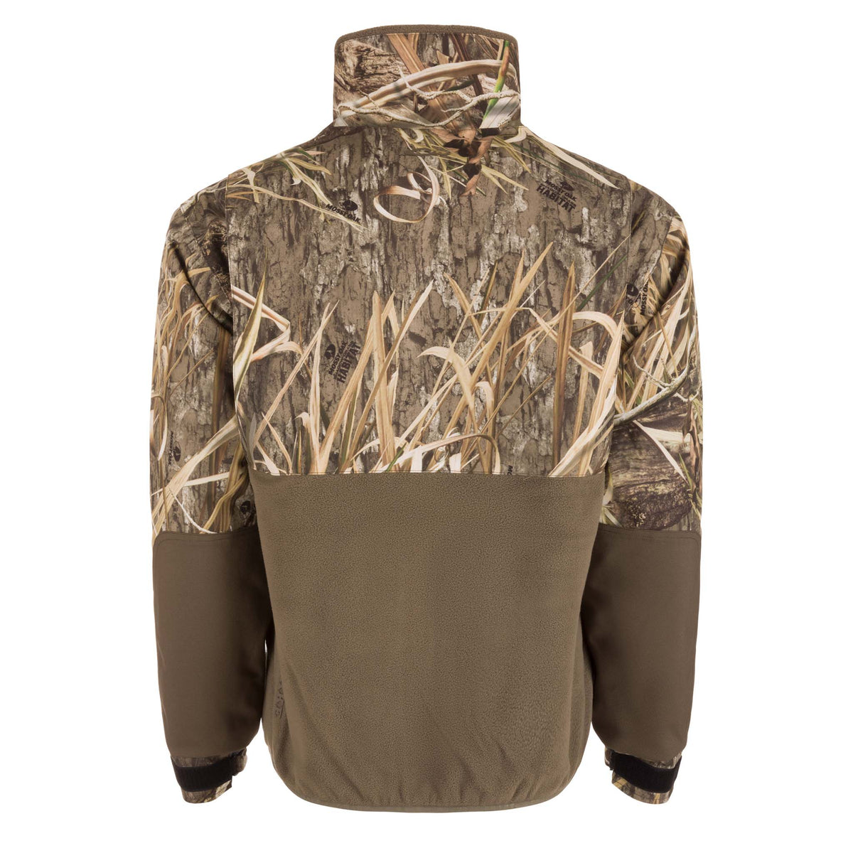 Drake Waterfowl Men's Commander XT EQwader Full Zip in Mossy Oak Shadow Grass Habitat Camo