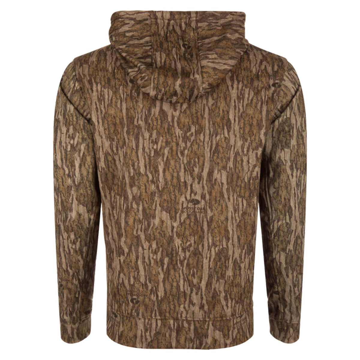 Camouflage-patterned jacket on a white background