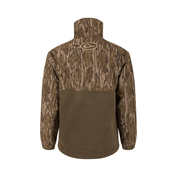 Youth Eqwader Quarter Zip Pullover in Bottomland Camo
