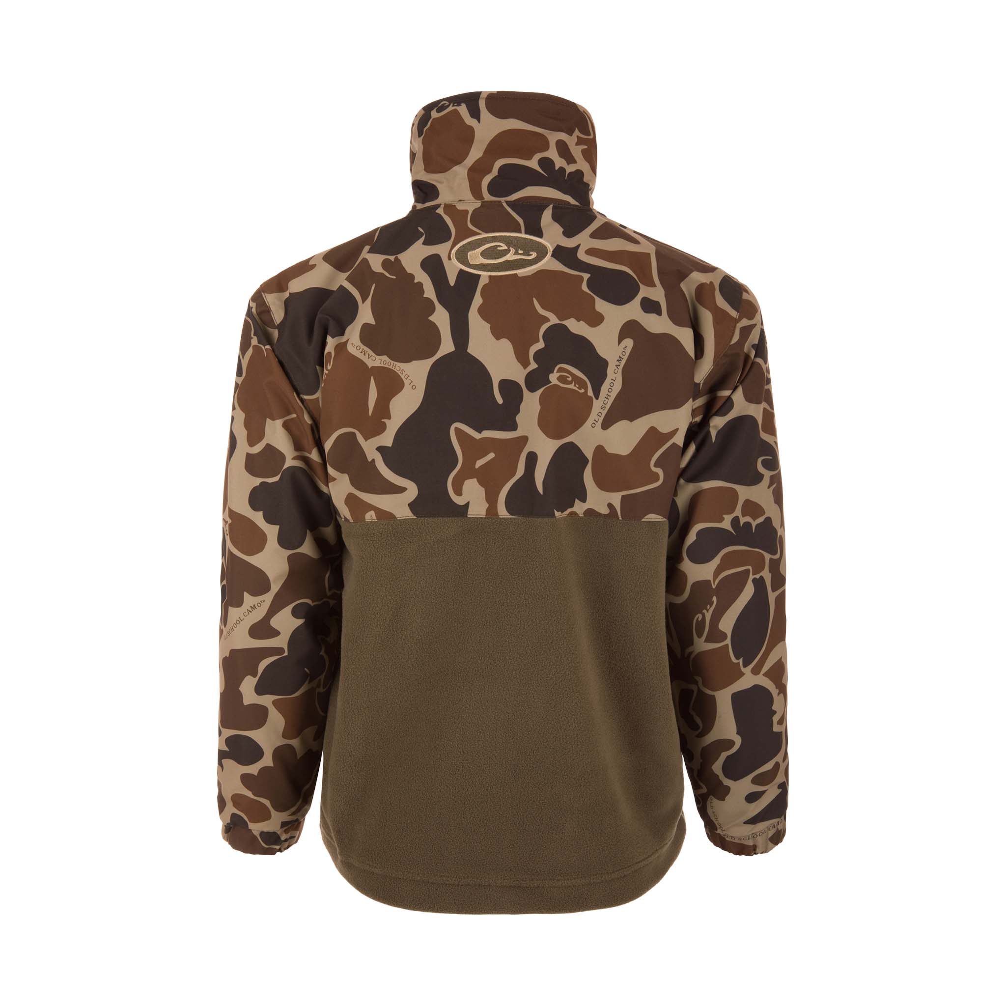 Youth Eqwader Full Zip Jacket Old School Camo
