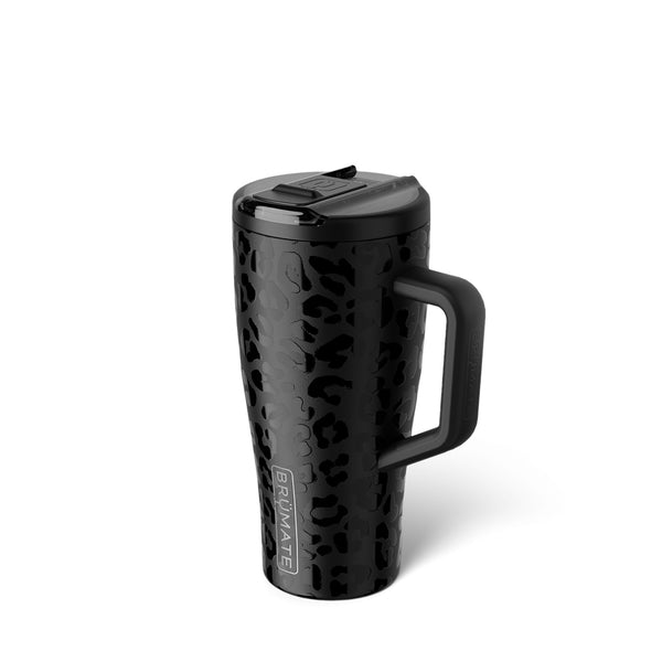 30oz Era Flip Handled Tumbler in Onyx Leopard