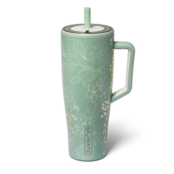brumate 40oz Era Handled Tumbler in Golden Bloom
