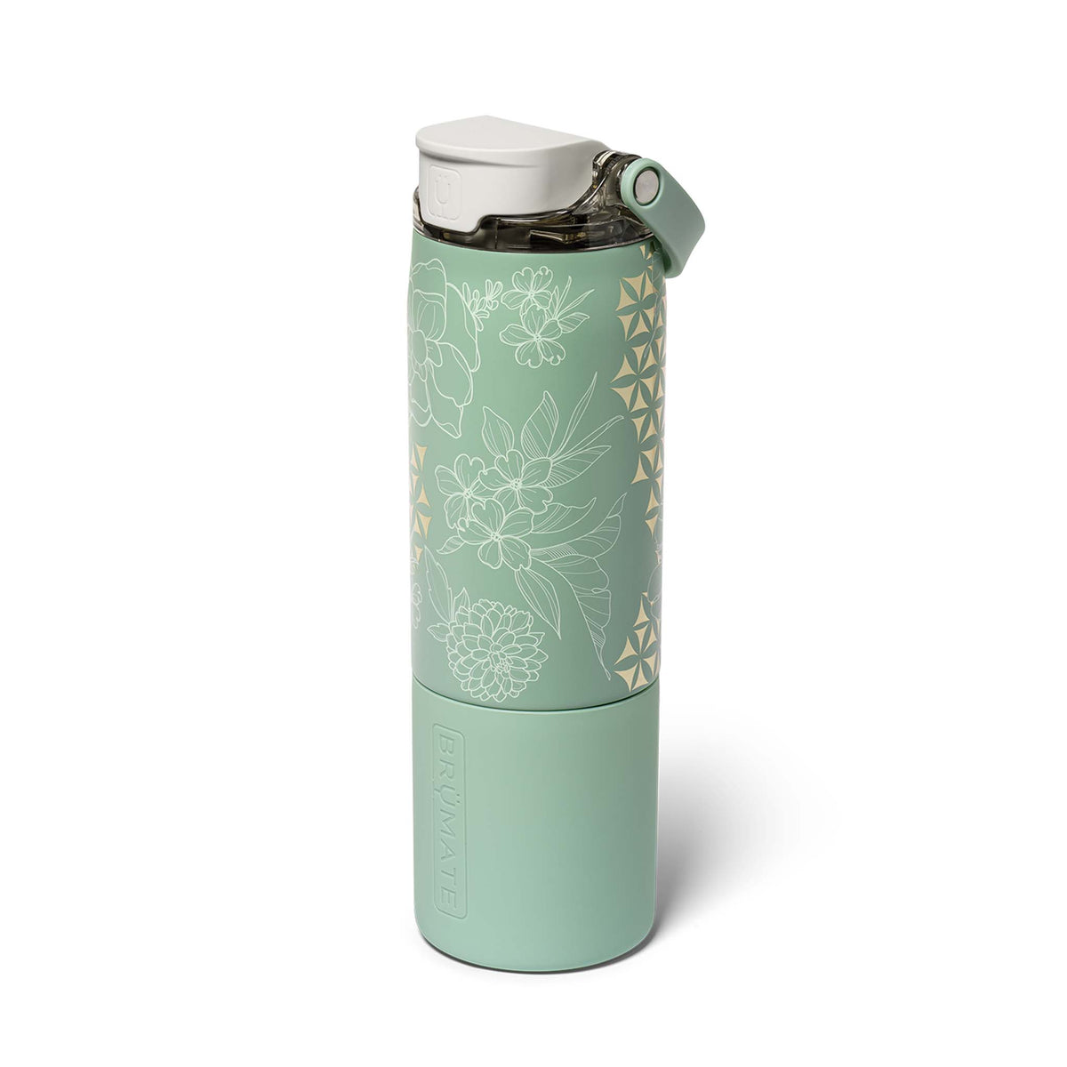 brumate 25oz Rise Water Bottle in Golden Bloom