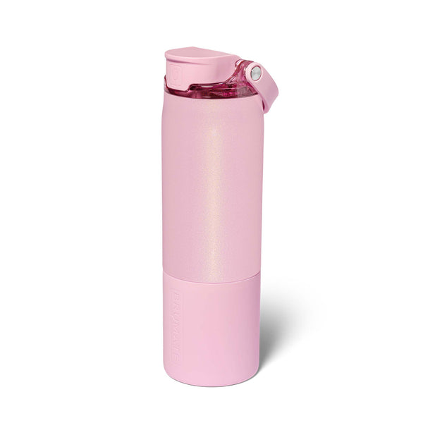 25oz Rise Water Bottle in  Petal Pink Shimmer