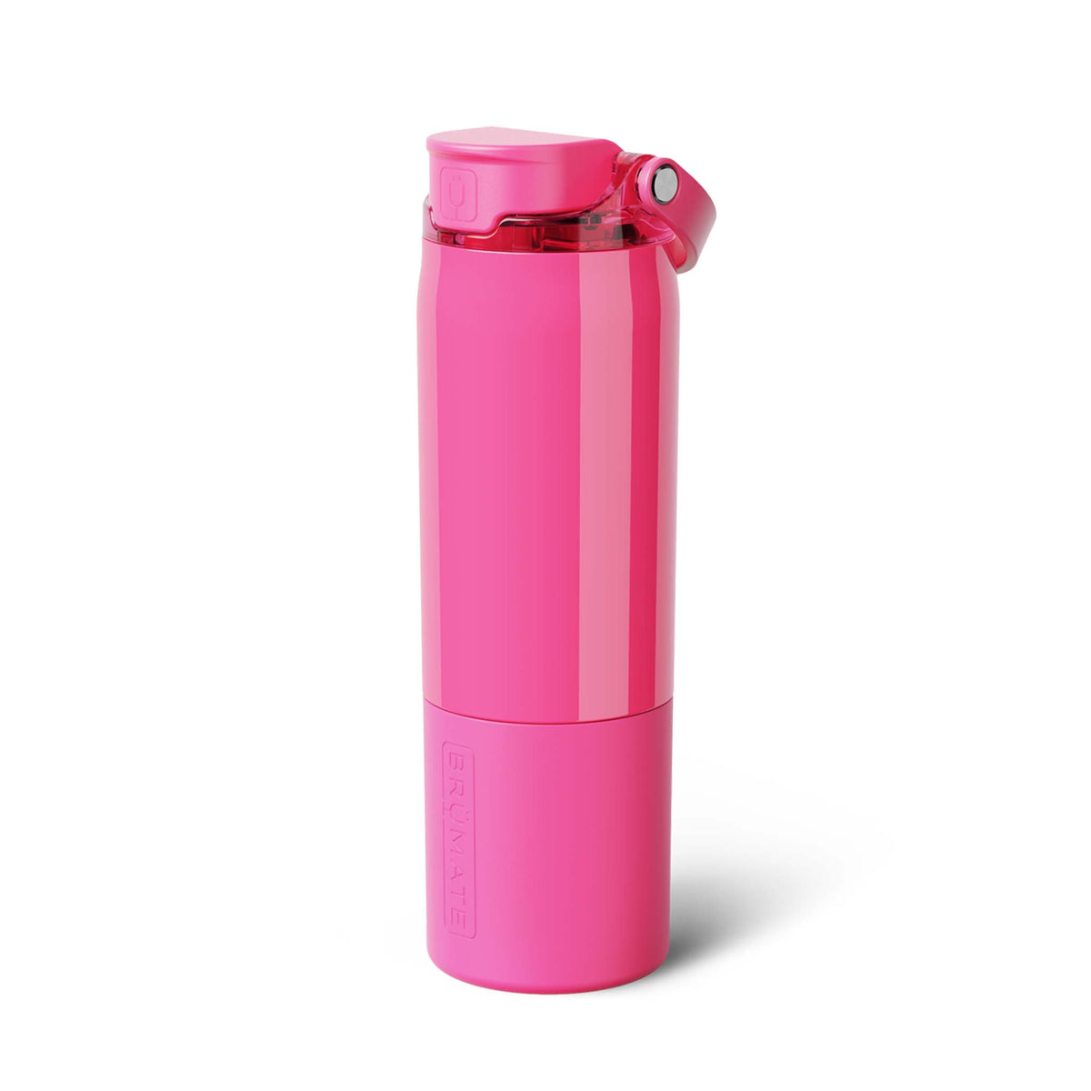 Brumate 25oz Rise Water Bottle in Neon Pink