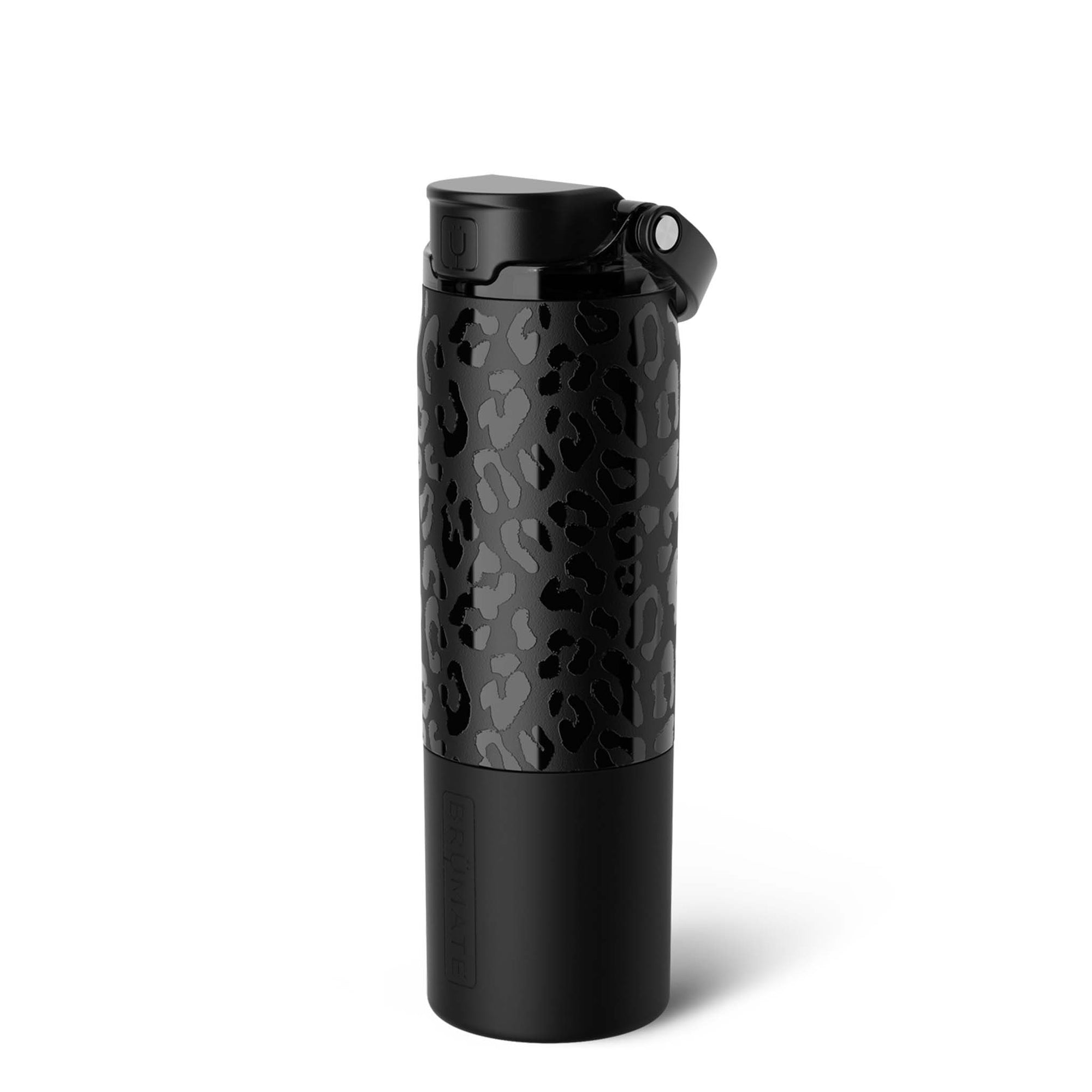 Brumate 25oz Rise Water Bottle in Onyx Leopard