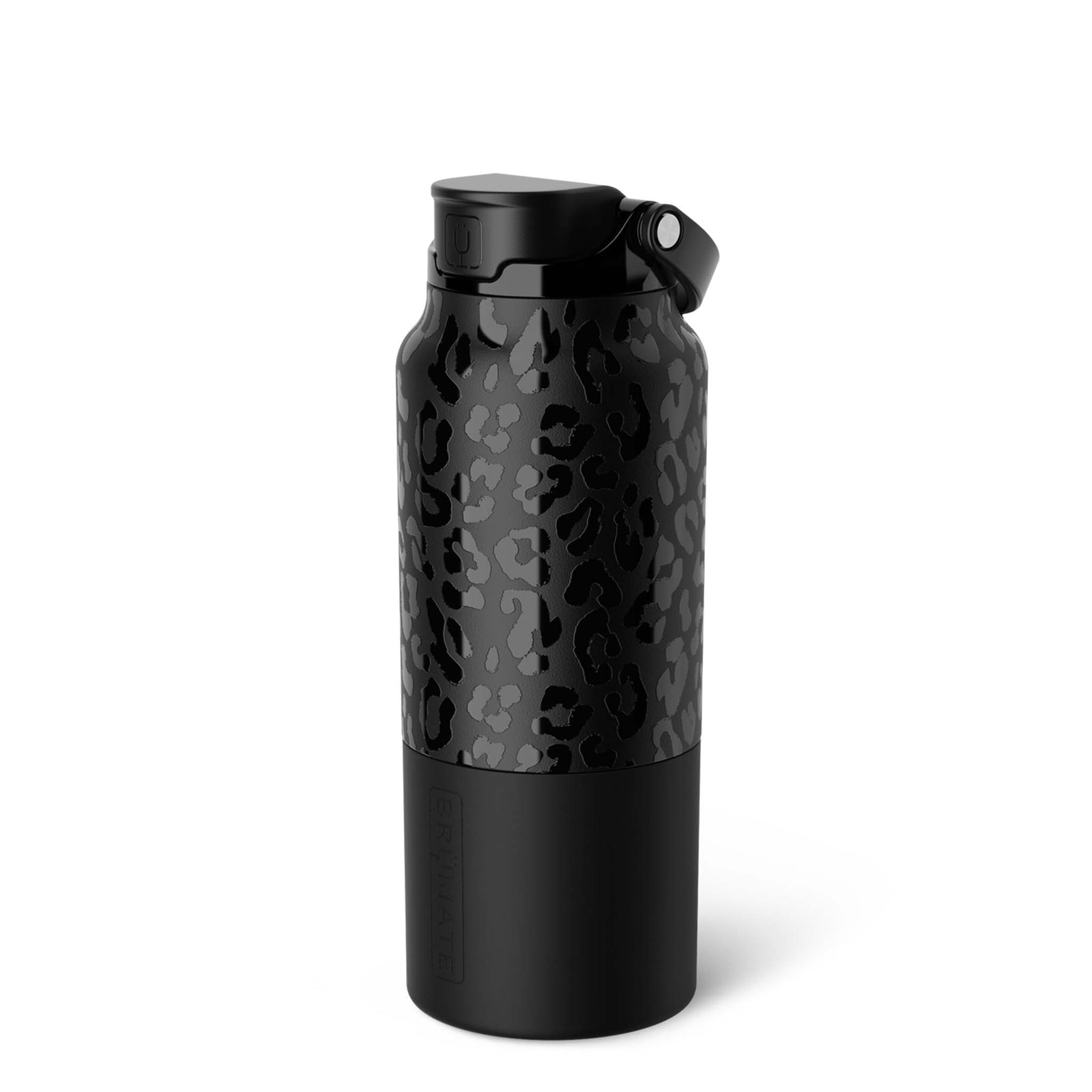 Brumate 35oz Rise Water Bottle in Onyx Leopard