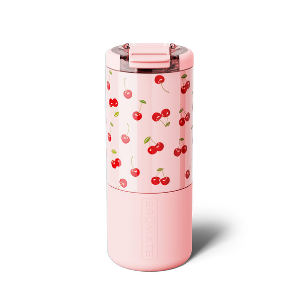 18oz Strova Ceramic-Lined Travel Tumbler in Cherry