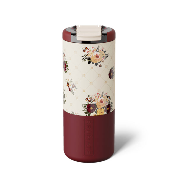 18oz Strova Ceramic-Lined Travel Tumbler in Quilted Floral