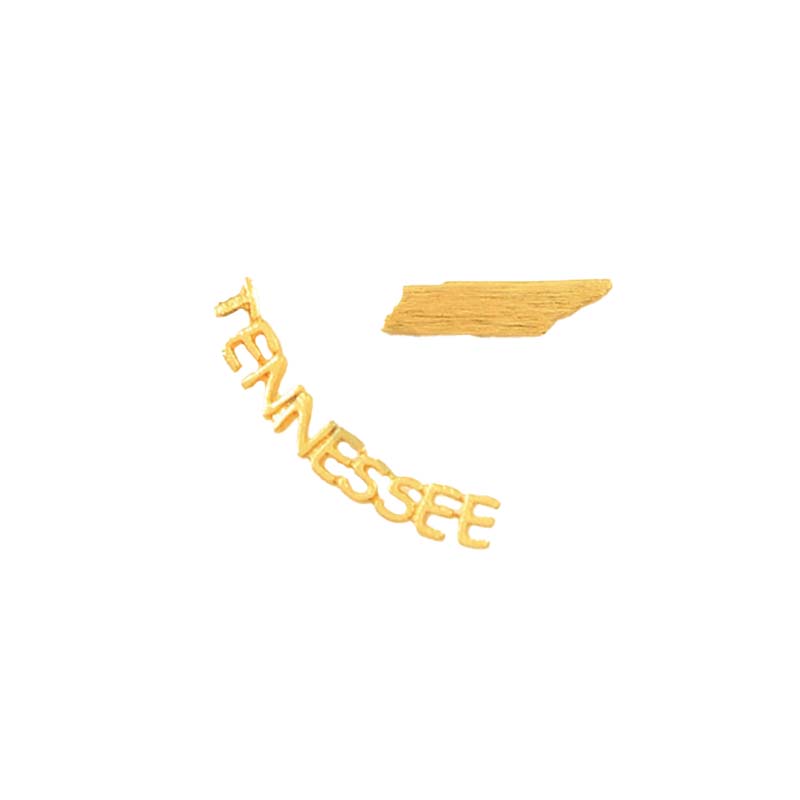 Tennessee State Stud Earrings