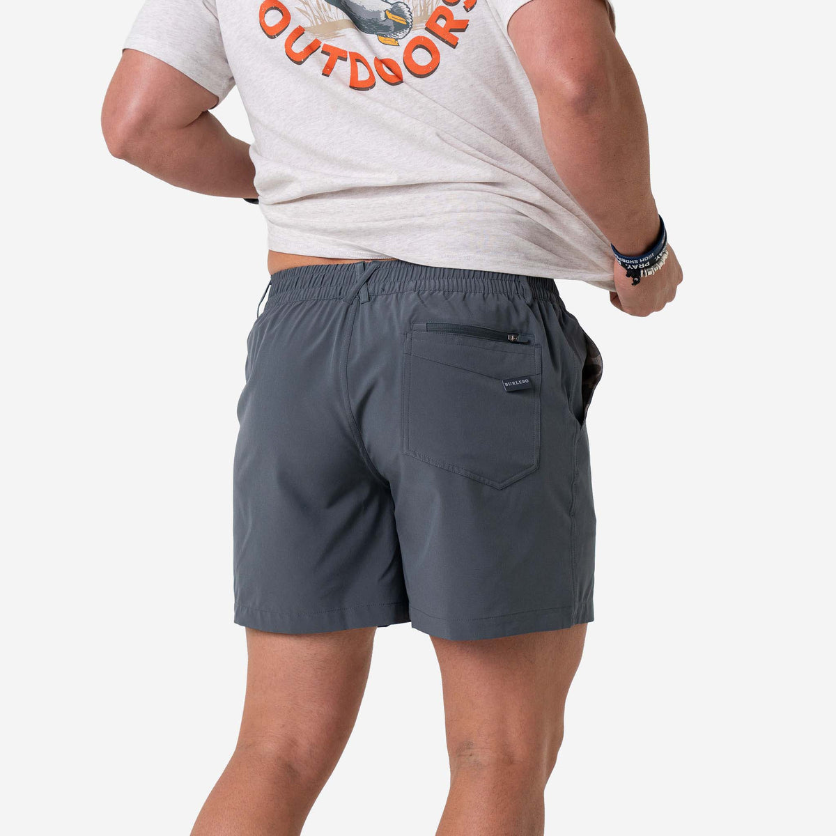 Everyday Shorts in Rock Grey