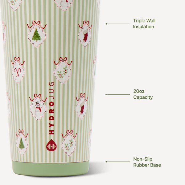 Everyday 20oz Tumbler in Deck the Halls