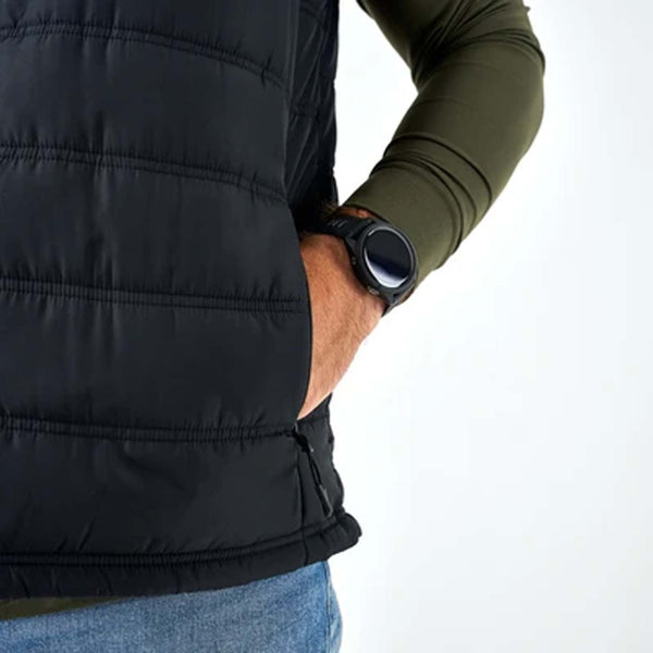 Black Puffer Vest