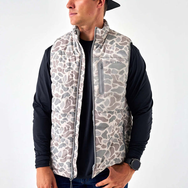 Classic Deer Camo Puffer Vest