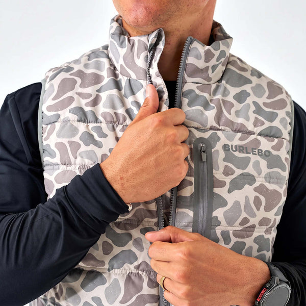 Classic Deer Camo Puffer Vest