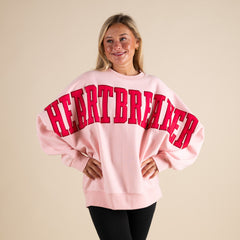 Royce Apparel Heartbreaker Oversized Crewneck Sweatshirt