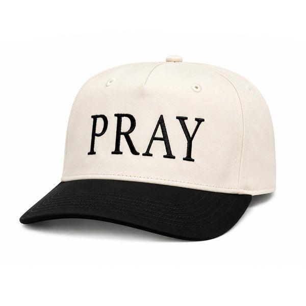 Pray Embroidered Two-Tone Hat