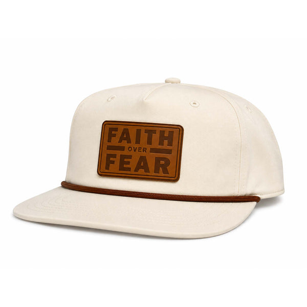 Faith Over Fear Performance Rope Hat