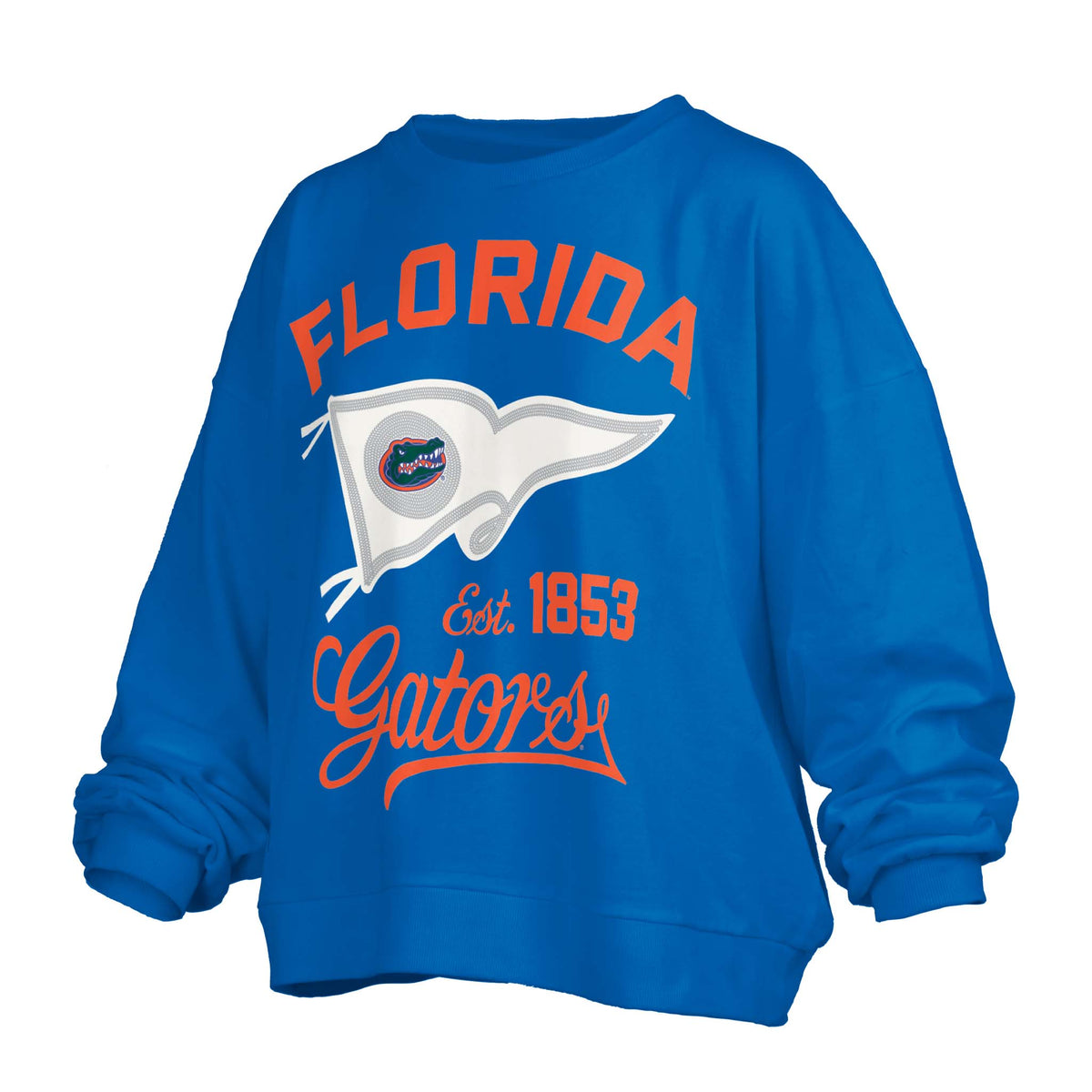 Florida Flag Puff Crewneck Sweatshirt
