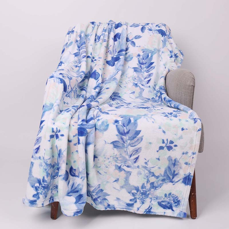 Floral Fleece Blanket