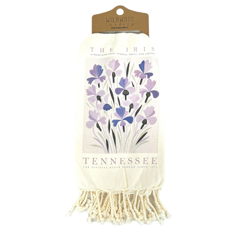 Tennessee Floral Dish Towel