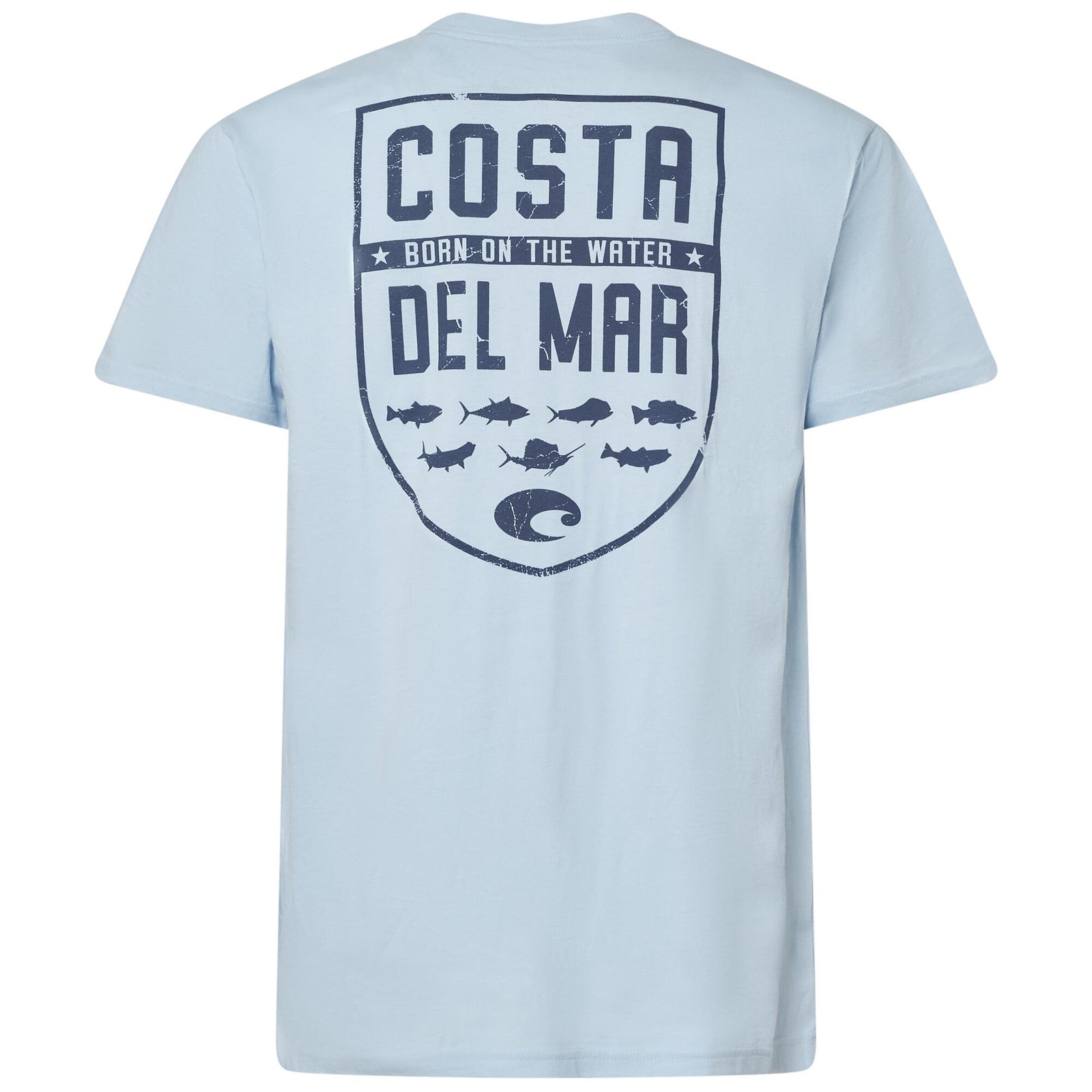Species Shield Short Sleeve T-Shirt in Light Blue
