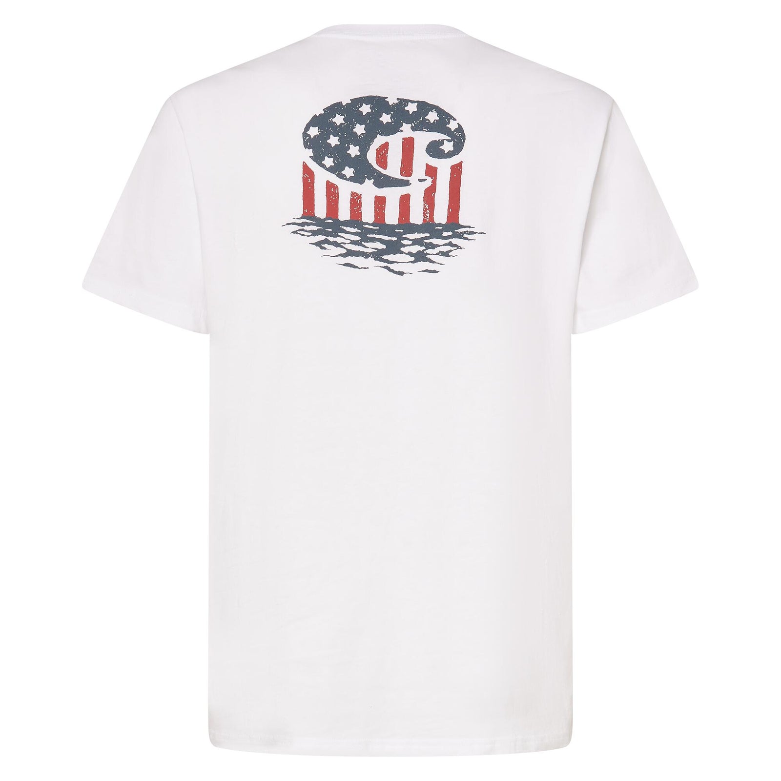 Costa Freedom Wave Short Sleeve T-Shirt in White