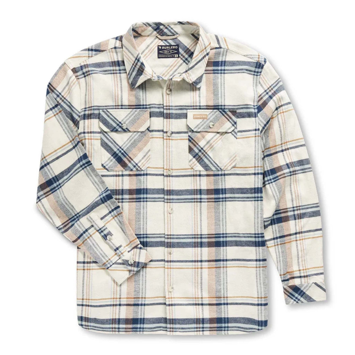 Cream Flannel Shirt