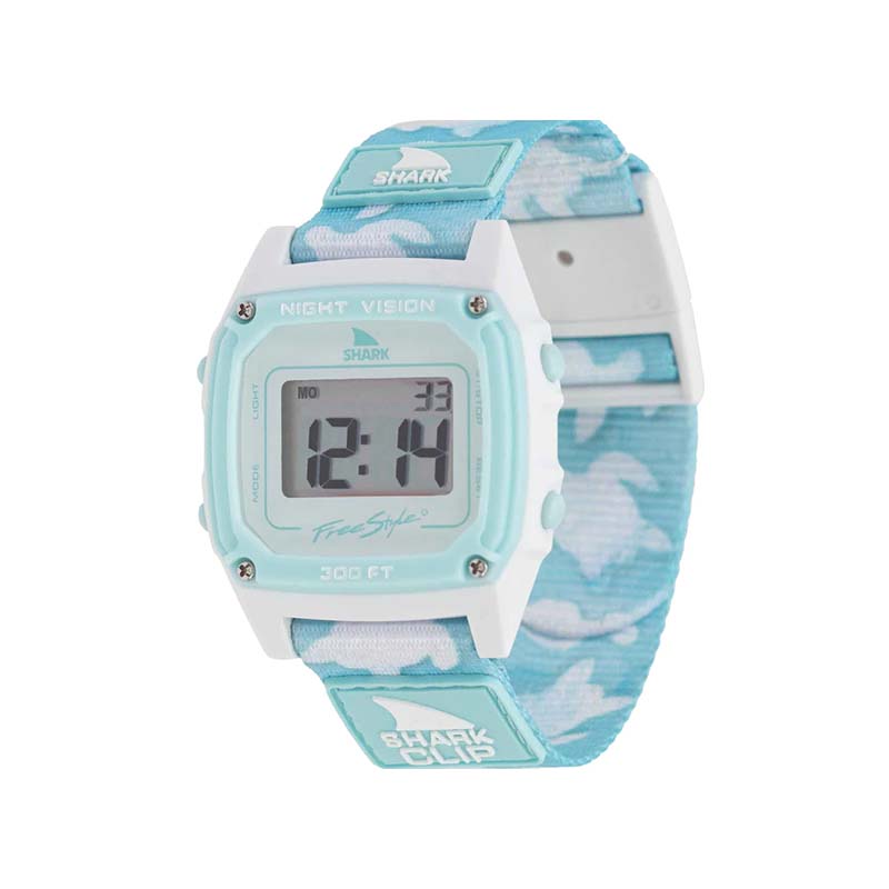 Shark Classic Clip Watch in Trippy Turtle