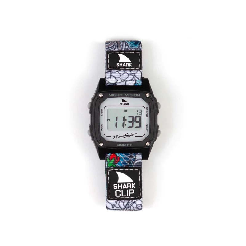 Shark Classic Clip Watch in D-Koi Tattoo Black